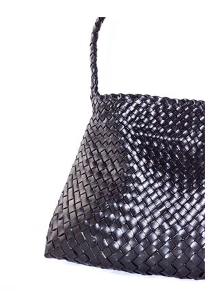 Borsa Santa Maria Mini S. Croce in pelle nera DRAGON DIFFUSION | 8700BLACK